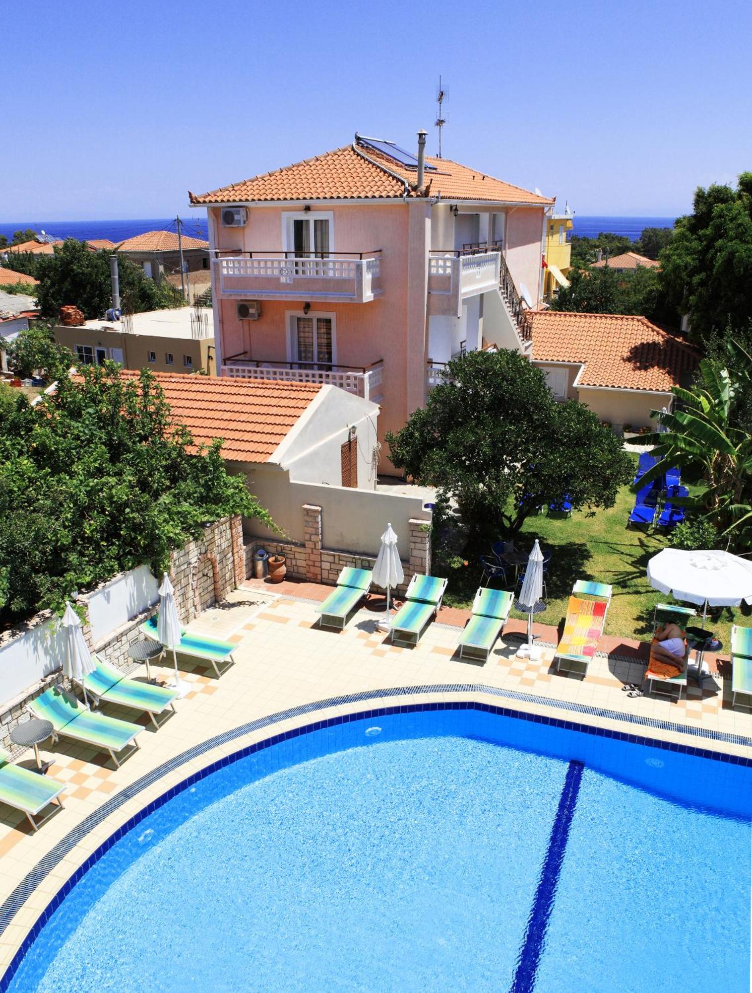 Theodora Studios & Apartments Skala  Exterior photo