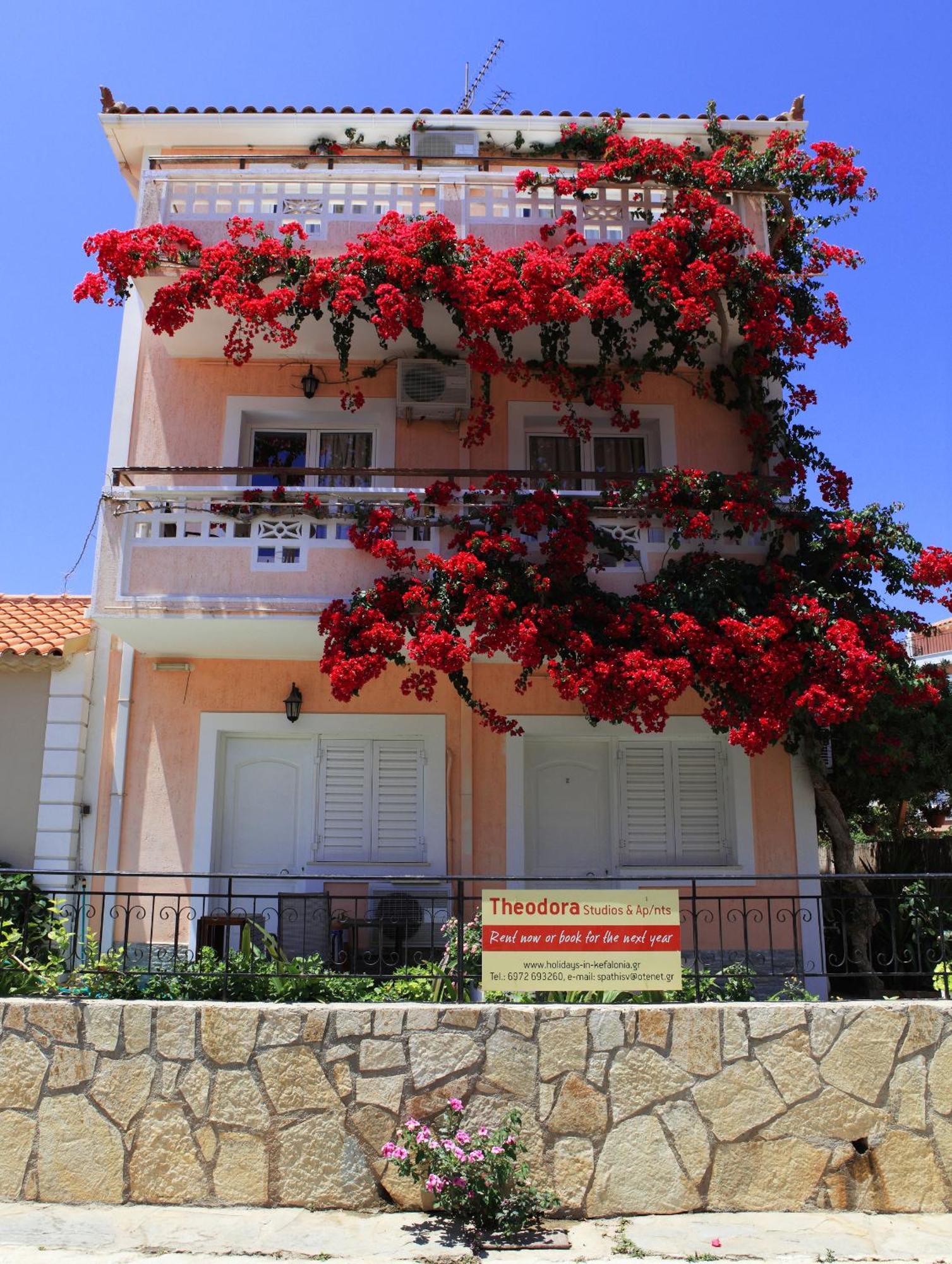 Theodora Studios & Apartments Skala  Exterior photo